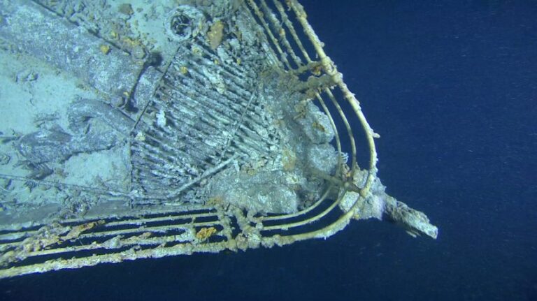 Fotos del titanic en el fondo del mar