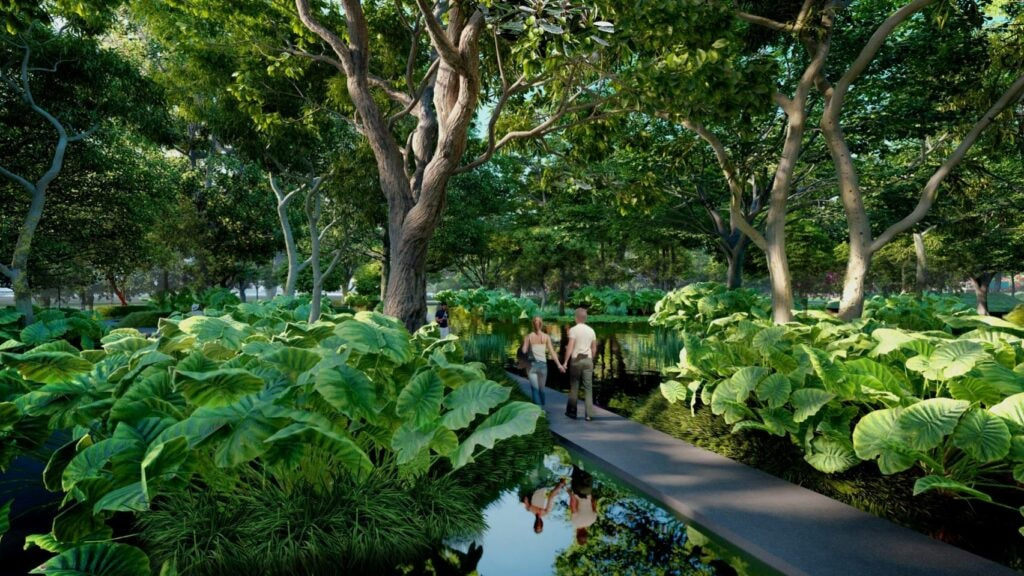Parque Forestal Benjakitti — Bangkok