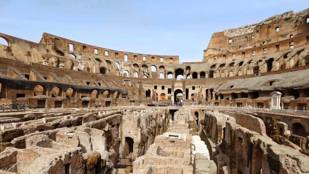 Túneles Ocultos de Gladiadores del Coliseo romano
