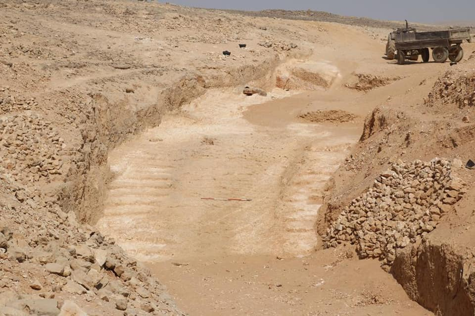 El equipo arqueológico logró detectar un sistema único para mover y tirar de bloques que puede fecharse como muy tarde en el reinado del rey Khufu.