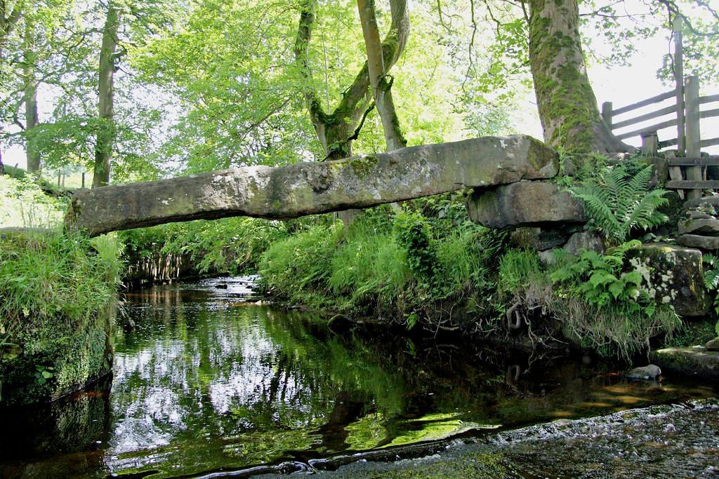 24. El puente más antiguo: Clam Bridge, Wycoller, Lancashire, Inglaterra