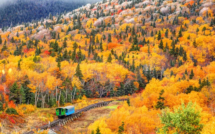 Ferrocarril de Cremallera del Monte Washington: New Hampshire