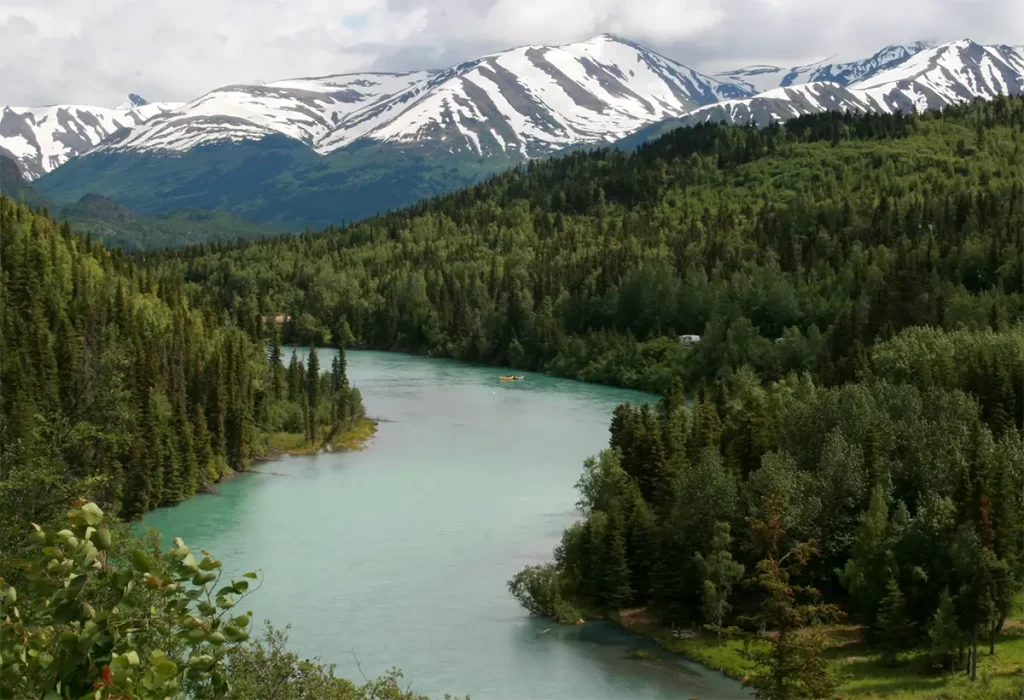 1: Río Kenai, Alaska